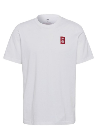 Adidas FC Bayern Munich Street T-Shirt - White