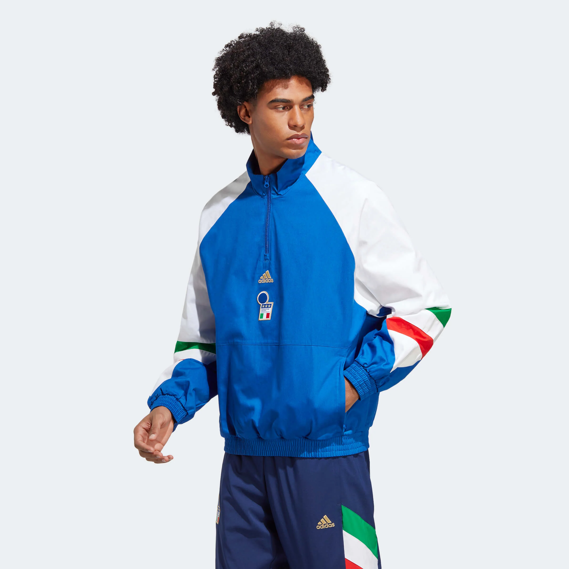 ADIDAS ITALY ICON TOP JACKET 2023