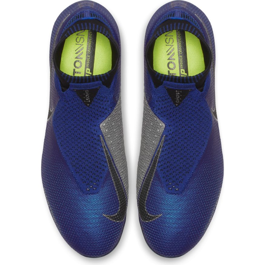 Nike Phantom Vision Elite DF FG - Racer Blue/Metallic Silver