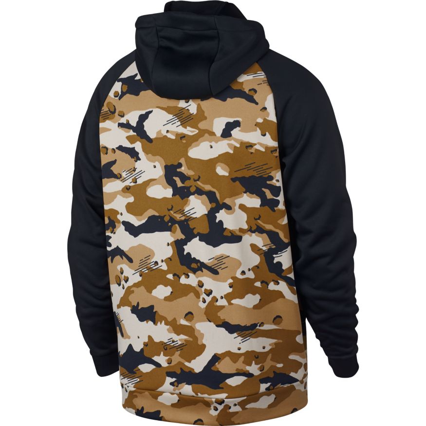 NIKE FULL-ZIP CAMO THERMA JACKET