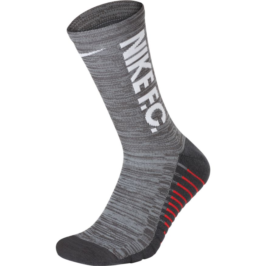 NIKE F.C. GRAPHIC CREW SOCKS - GREY