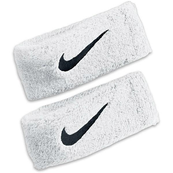 Nike Swoosh Bicep Bands White