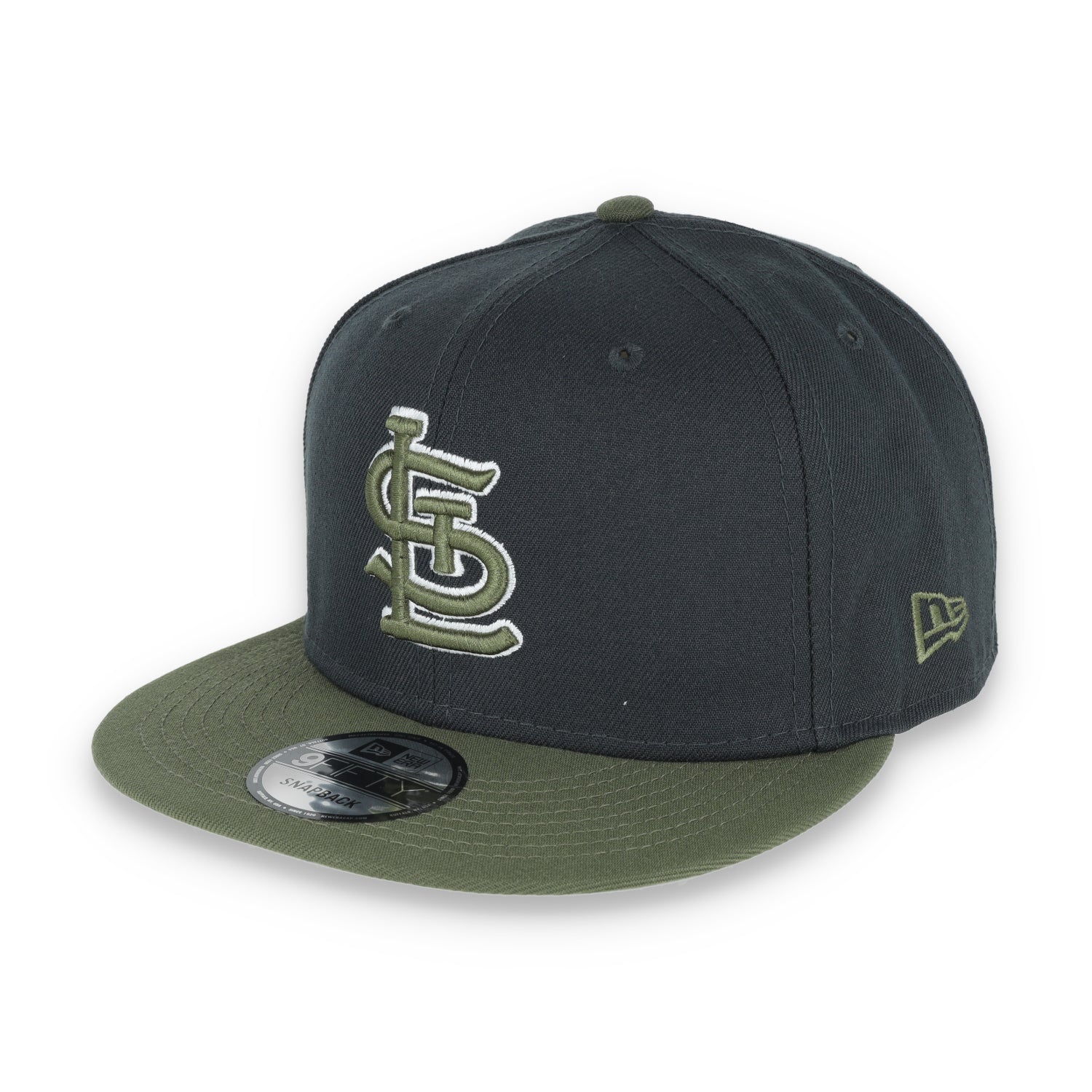 New Era St. Louis Cardinals 2-Tone Color Pack 9FIFTY Snapback Hat- Grey/Olive