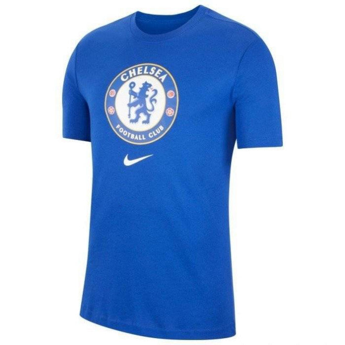 NIKE CHELSEA FC SOCCER EVERGREEN CREST T-SHIRT