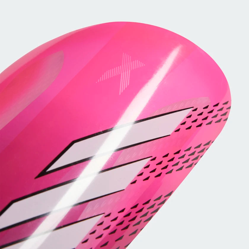 ADIDAS X SG SLIP-IN SHINGUARDS-Team Shock Pink/Zero Metallic/ Black