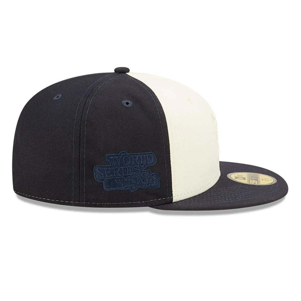 NEW ERA DETROIT TIGERS 2-TONE 59FIFTY FITTED HAT-NAVY/CREAM