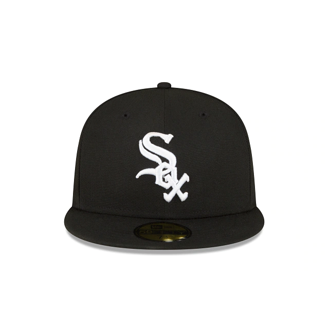 NEW ERA CHICAGO WHITE SOX 2005 WORLD SERIES SIDE PATCH 59FIFTY FITTED-BLACK/WHITE