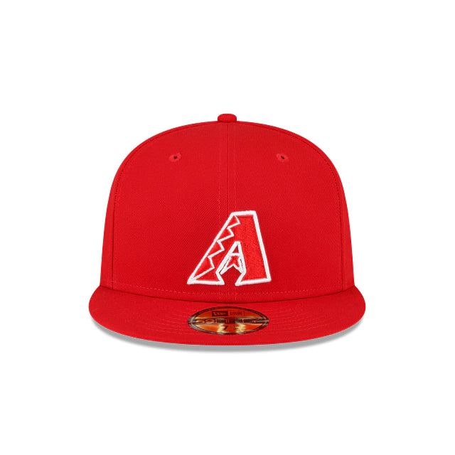 NEW ERA ARIZONA DIAMONDBACKS 2001 WORLD SERIES FITTED 59FIFTY-SCARLET