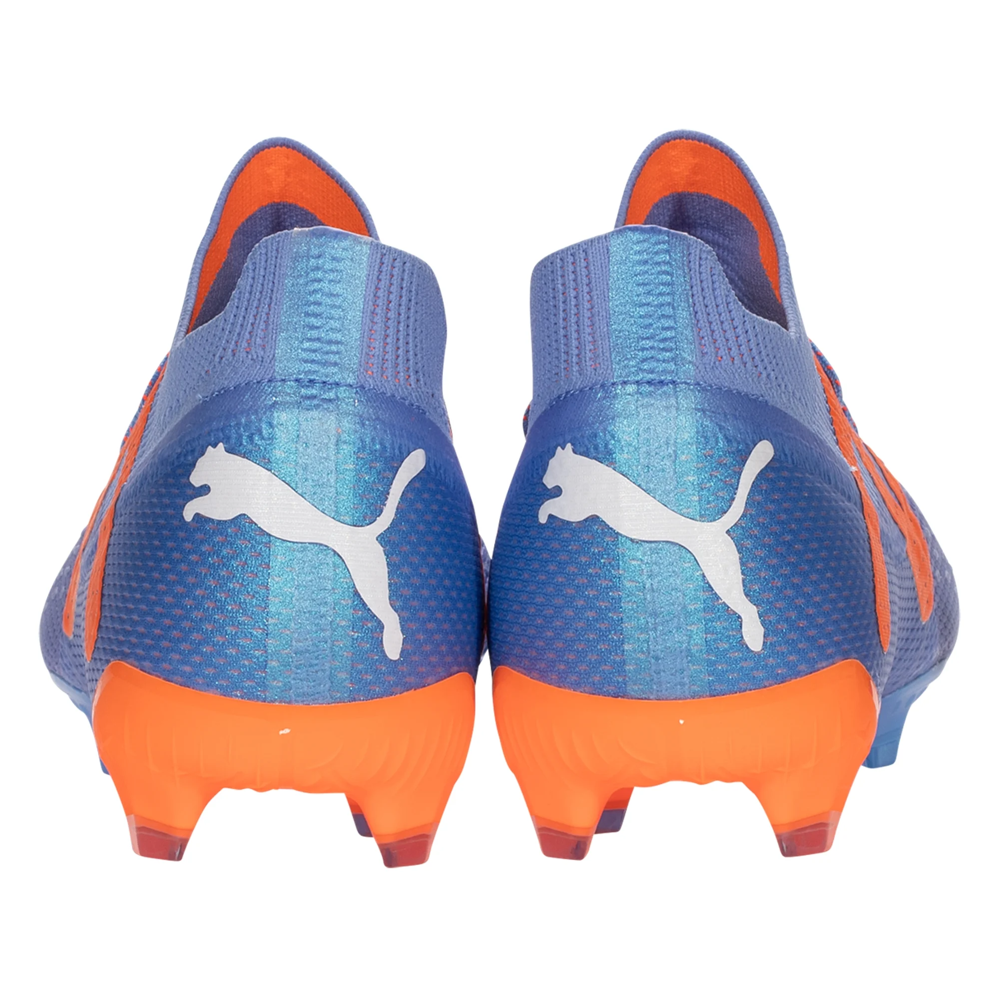 Puma Future Ultimate FG/AG-Blue Glimmer-PUMA White-Ultra Orange