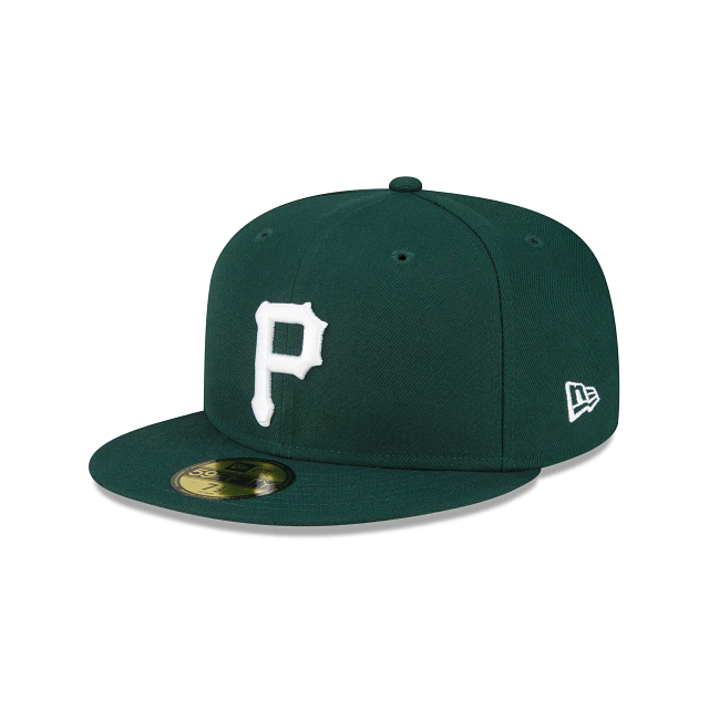 New Era Pittsburgh Pirates 59FIFTY Fitted Hat- Dark Green