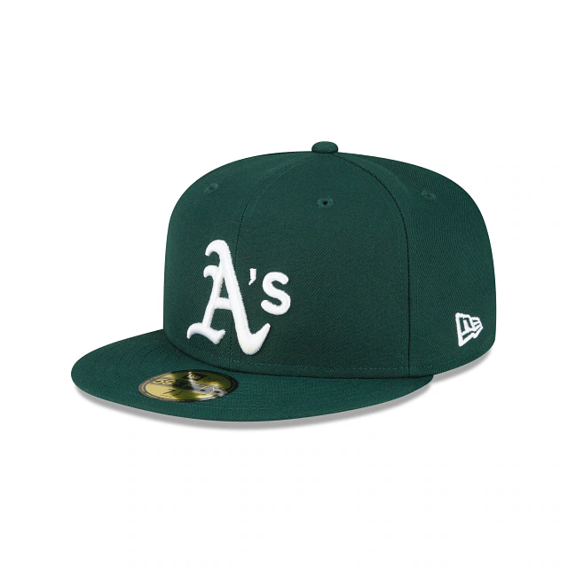 NEW ERA OAKLAND ATHLETICS 59FIFTY FITTED Hat- GREEN