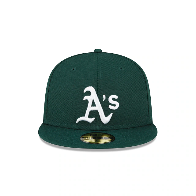 NEW ERA OAKLAND ATHLETICS 59FIFTY FITTED Hat- GREEN