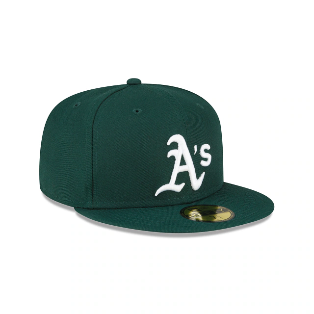 NEW ERA OAKLAND ATHLETICS 59FIFTY FITTED Hat- GREEN