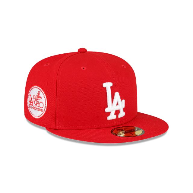 NEW ERA LOS ANGELES DODGERS 1980 ALL-STAR GAME SIDE PATCH 59FIFTY FITTED-SCALET