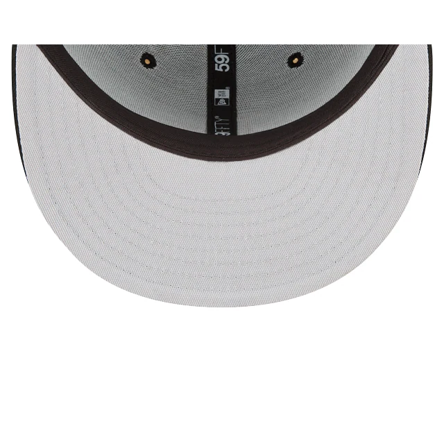 NEW ERA NEW YORK YANKEES 1998 WORLD SERIES SIDE PATCH 59FIFTY -BLACK/WHITE