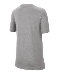 Nike Youth FC Barcelona Crest Tee - GREY