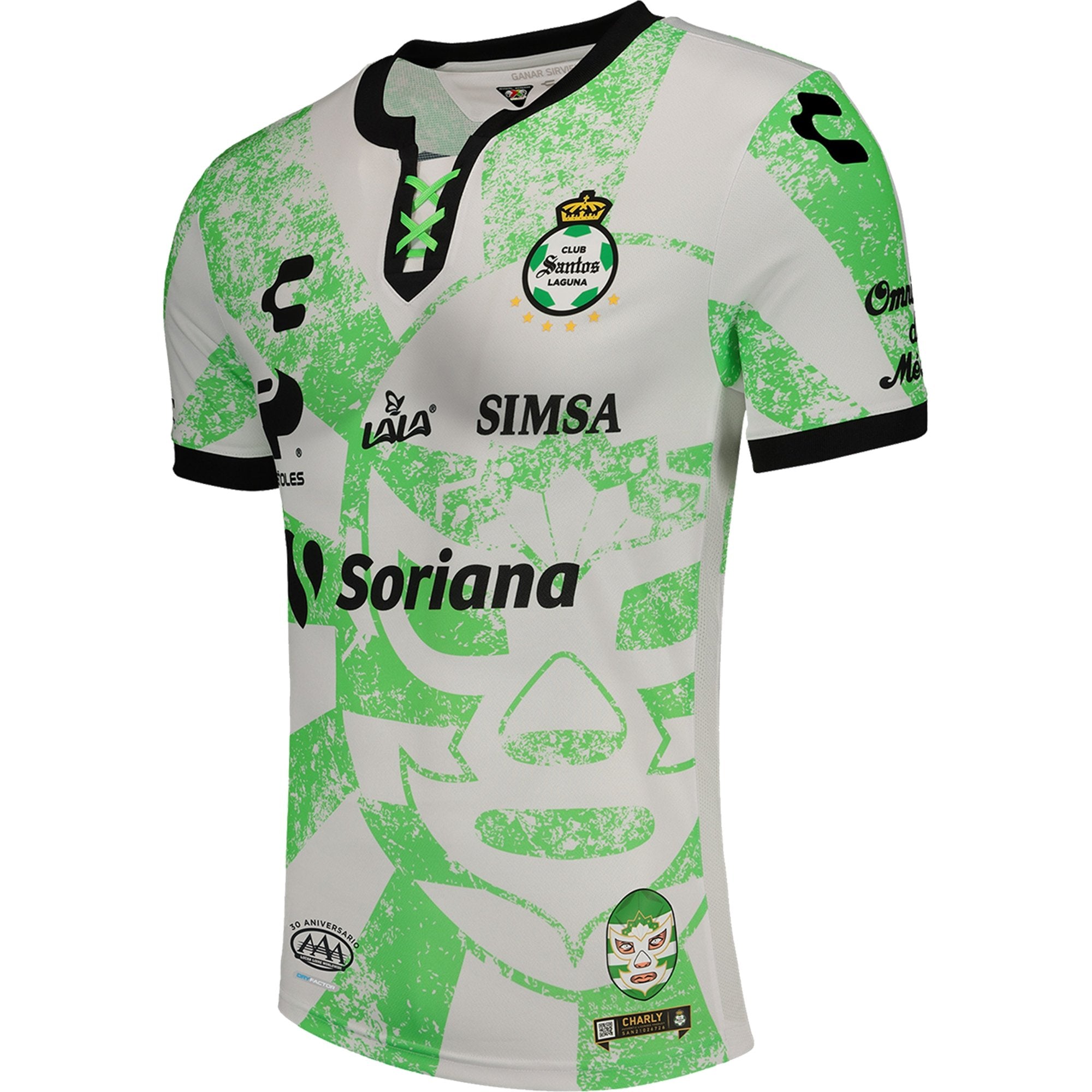 Charly Men's Santos Third Jersey 21/22