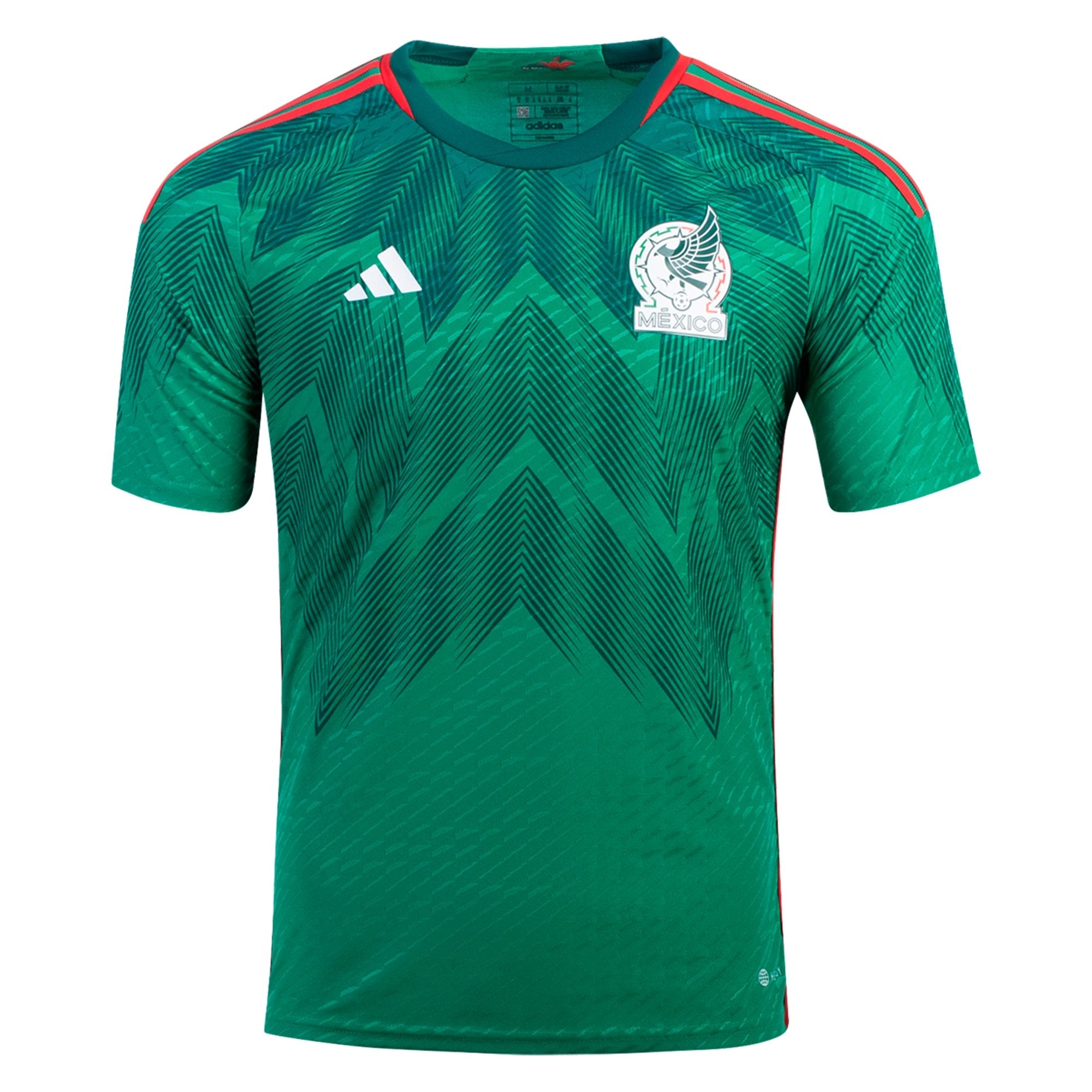 Adidas Authentic Mexico Home Stadium Jersey 2022