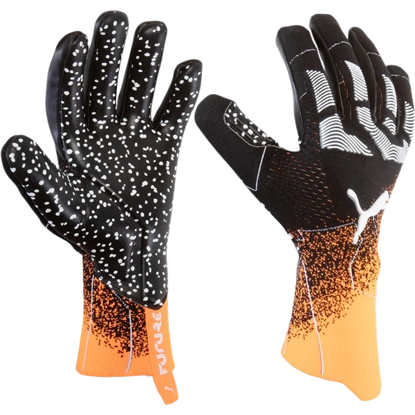 PUMA Future Grip 1 NC Goalkeeper Gloves - Neon Citrus/Black