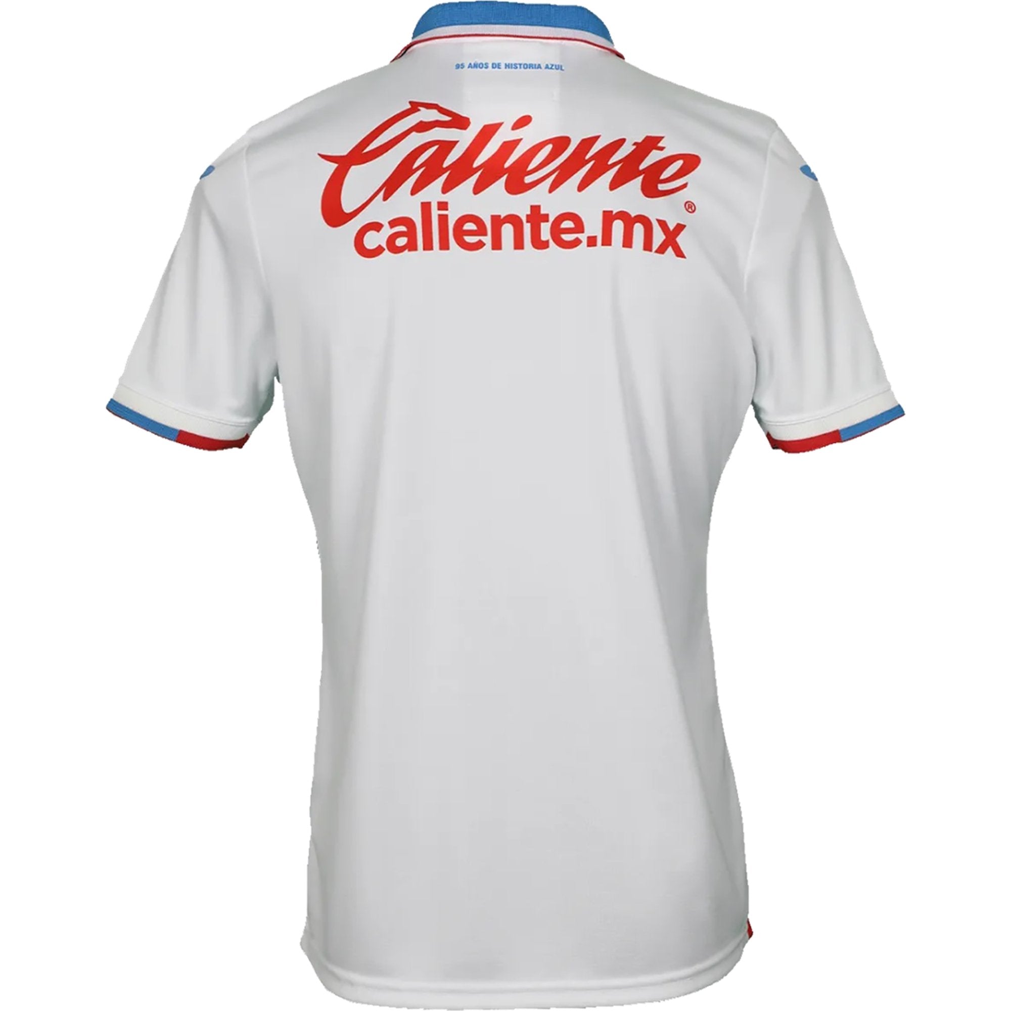 Joma Men's Cruz Azul Away Stadium Jersey 22/23-White/Blue