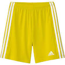 Adidas Youth Squadra 21 Shorts-Yellow/White