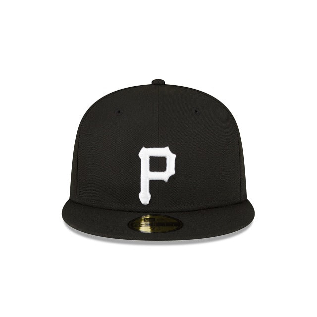 NEW ERA PITTSBURGH PIRATES ALL-STAR GAME SIDE PATCH 59FIFTY-BLACK AND WHITE FITTED