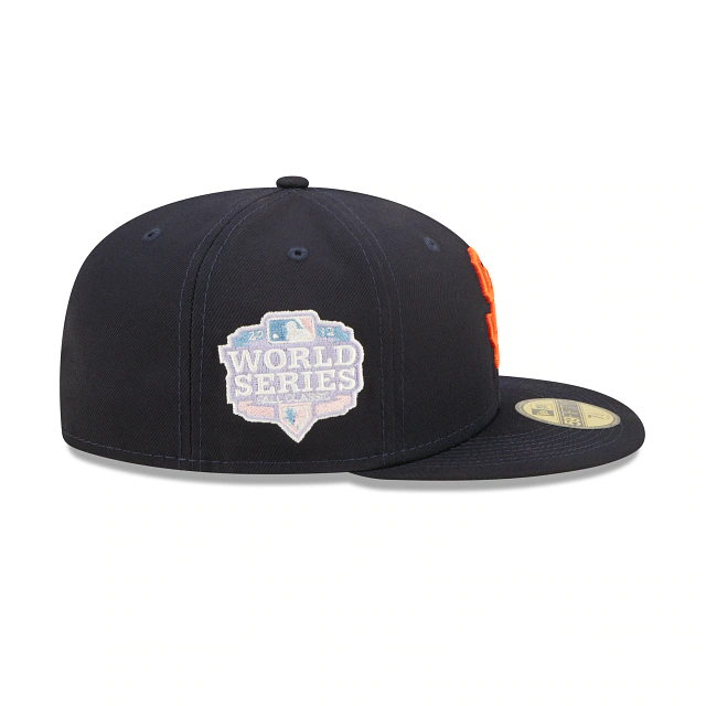 NEW ERA SAN FRANCISCO GIANTS 2012 WS PATCH 59FIFTY FITTED HAT-ROYAL/PINK