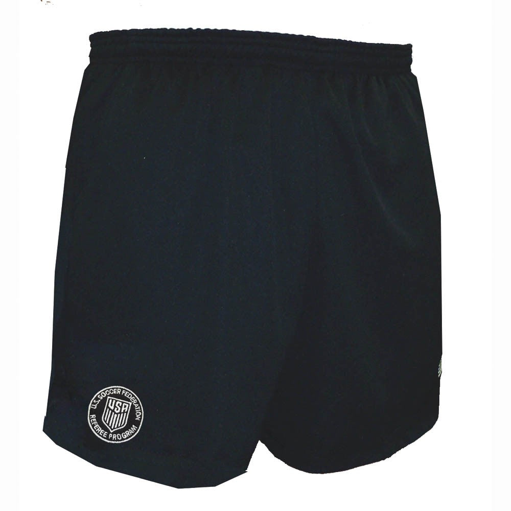 US Soccer Referee Coolwick Black Shorts