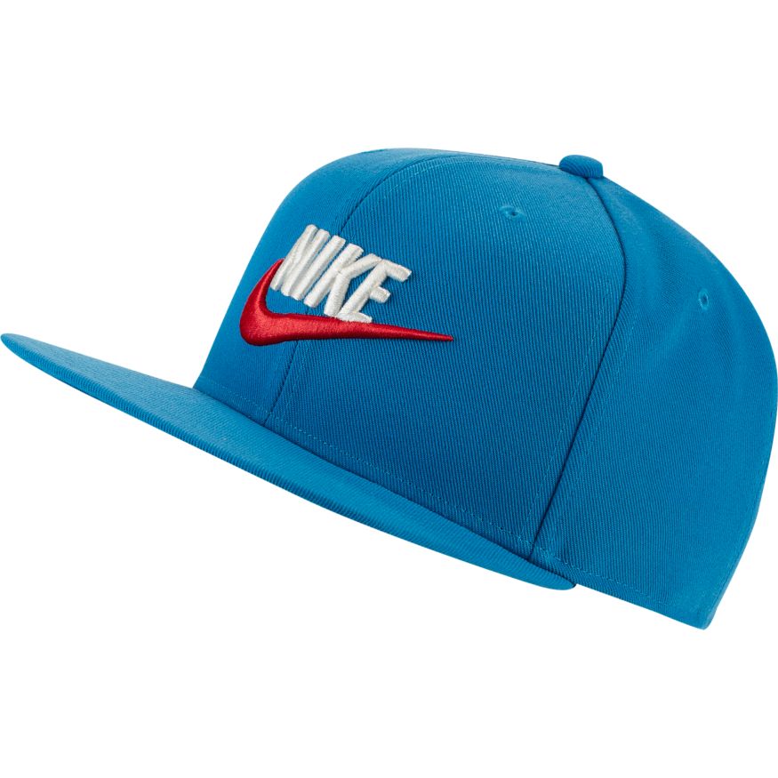 NIKE PRO HAT SNAPBACK HAT- BLUE/RED