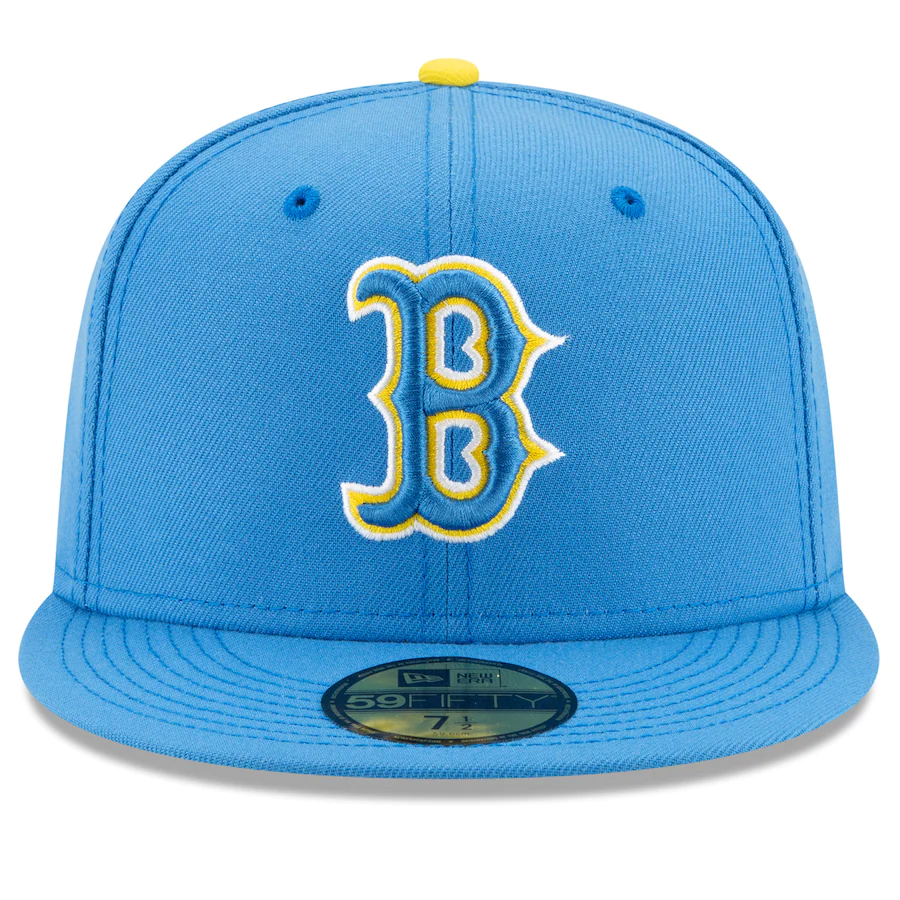 New Era Boston Red Sox City Connect 59FIFTY Fitted Hat- Light Blue