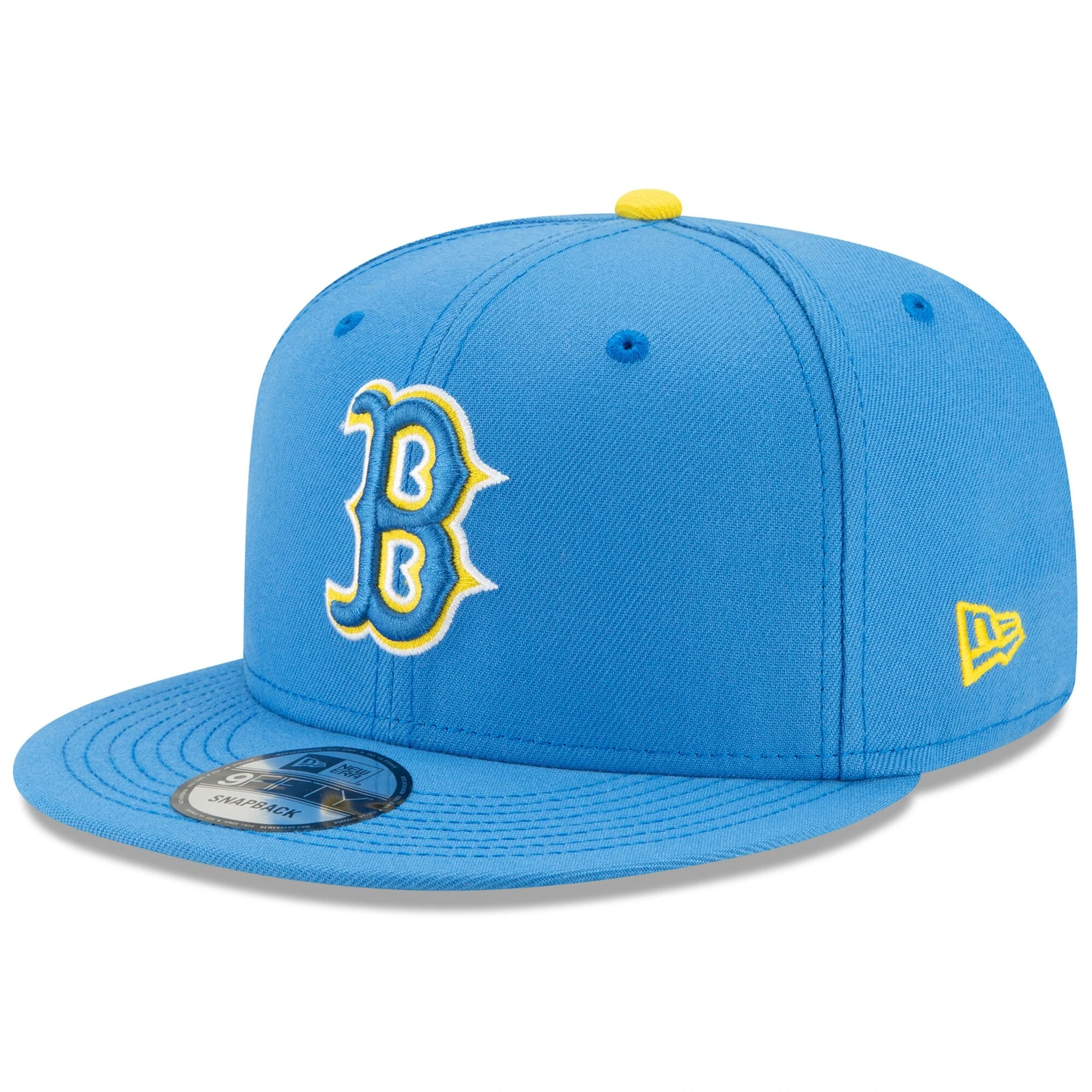 New Era Boston Red Sox City Connect 9FIFTY Snapback Adjustable Hat-Light Blue