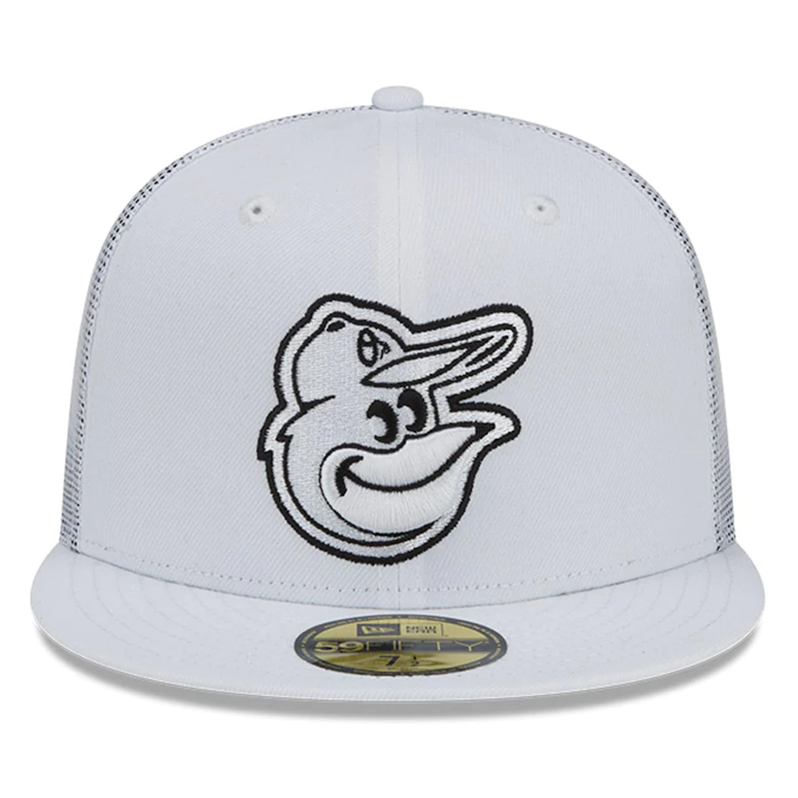 Baltimore Orioles New Era 2022 Batting Practice 59FIFTY Fitted Hat - White