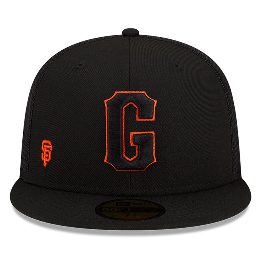 San Francisco Giants New Era 2022 Batting Practice 59FIFTY Fitted Hat - Black