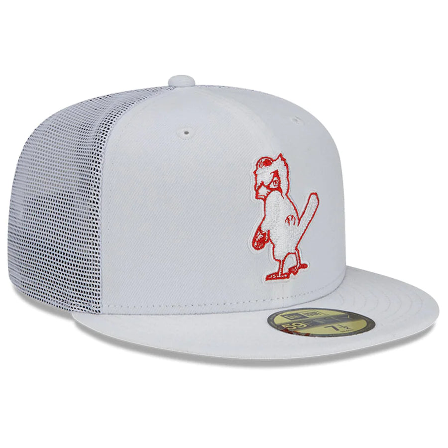 St. Louis Cardinals New Era 2022 Batting Practice 59FIFTY Fitted Hat - White