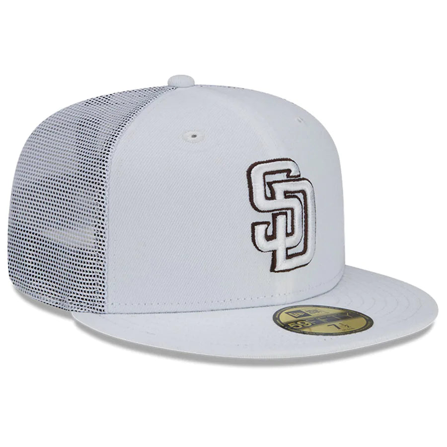 San Diego Padres New Era 2022 Batting Practice 59FIFTY Fitted Hat - White