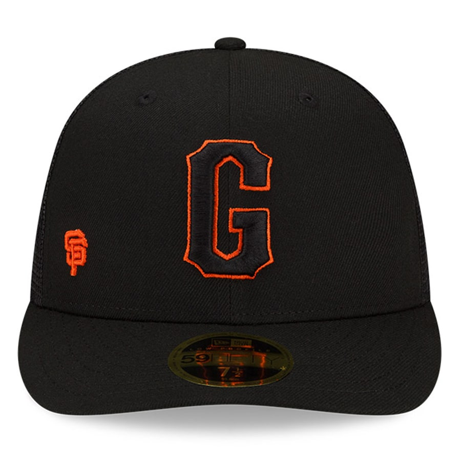 San Francisco Giants New Era 2022 Batting Practice Low Profile 59FIFTY Fitted Hat - Black