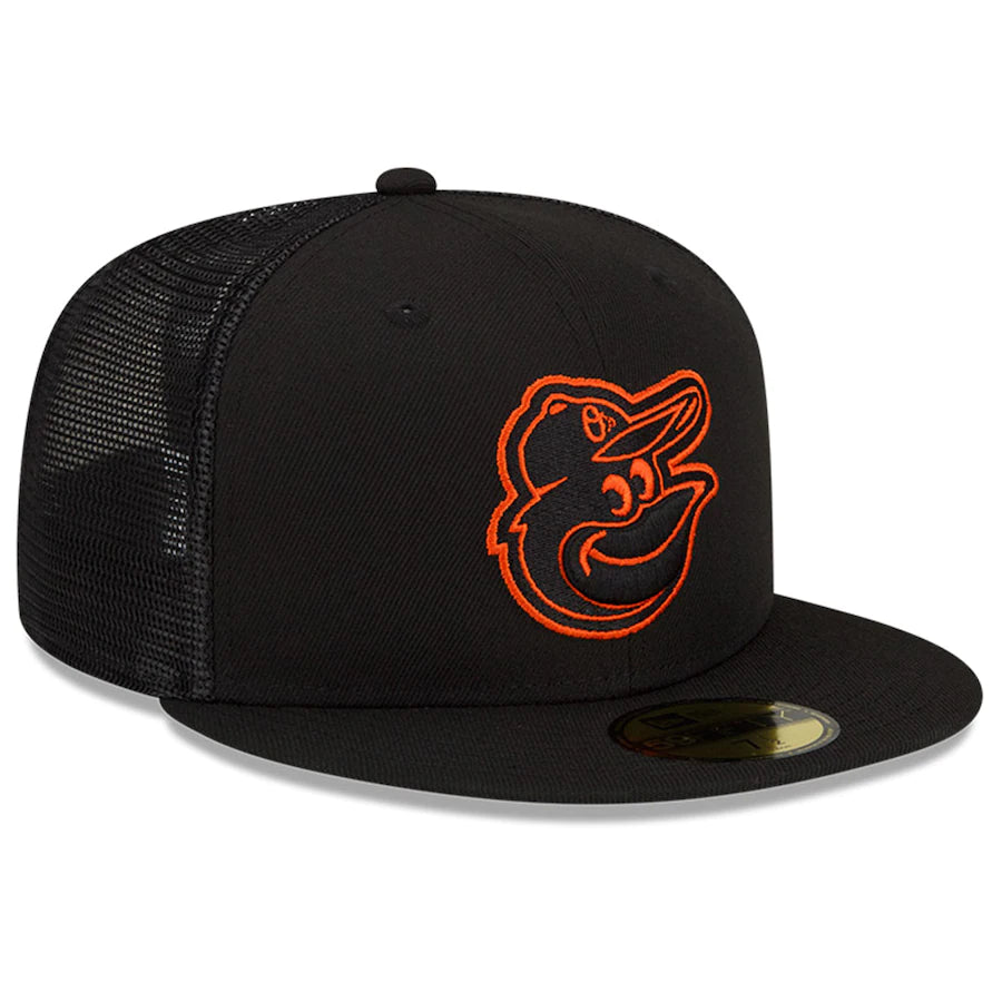 Baltimore Orioles New Era 2022 Batting Practice 59FIFTY Fitted Hat - Black