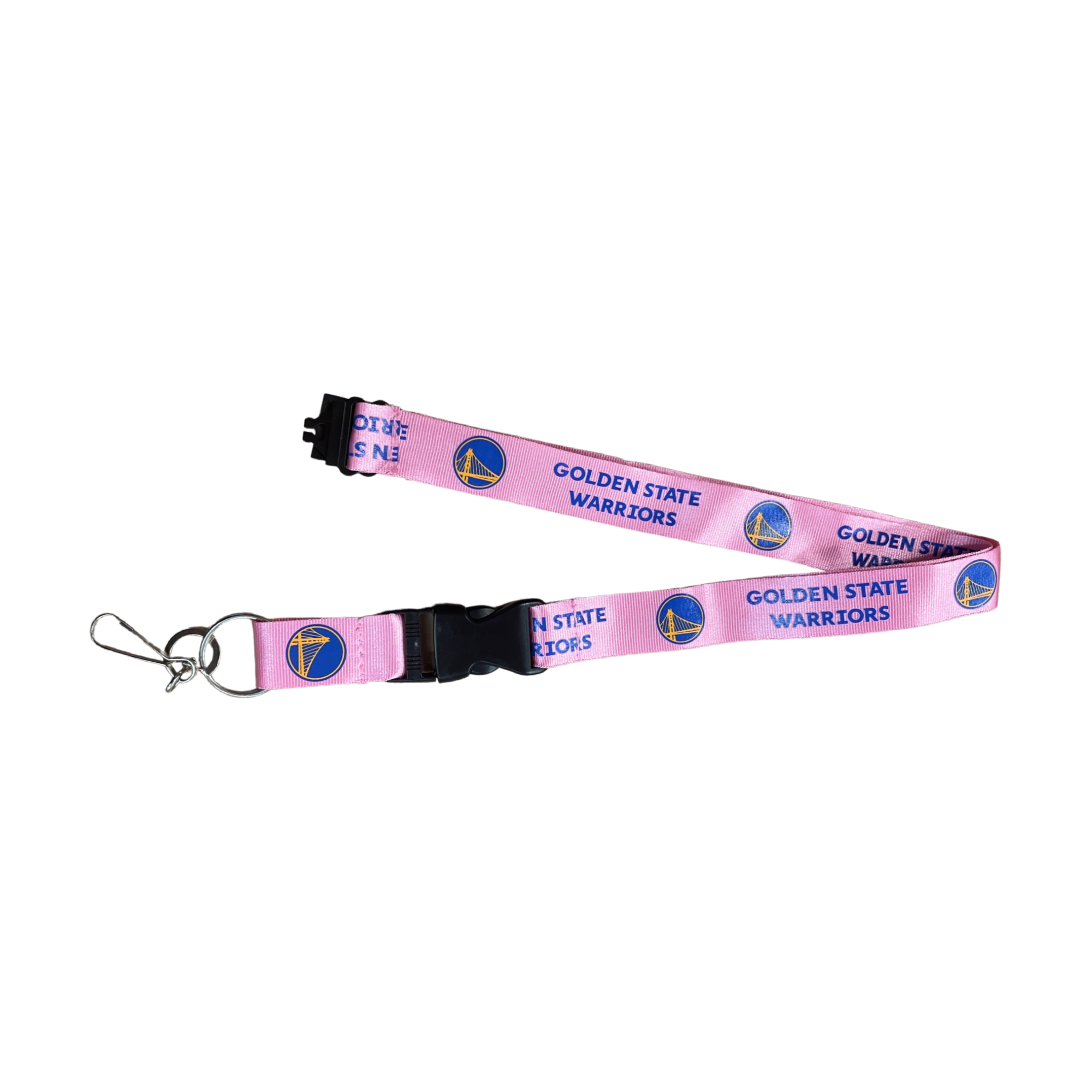 Golden State Warriors Pink Lanyard