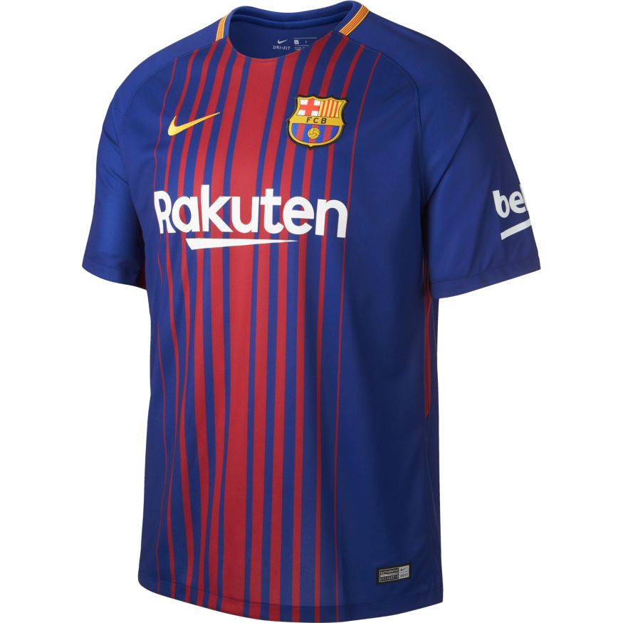 NIKE FC BARCELONA VINTAGE COLLECTORS HOME STADIUM JERSEY 17/18