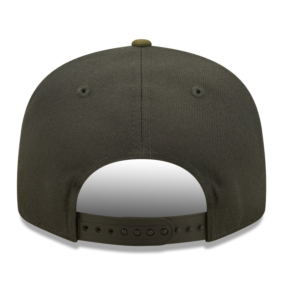 New Era Pittsburgh Pirates 2-Tone Color Pack 9FIFTY Snapback Hat - Grey/Olive