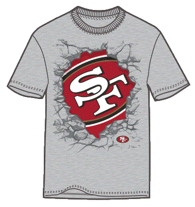 49ERS YOUTH BREAK THROUGH SS CNT TEE