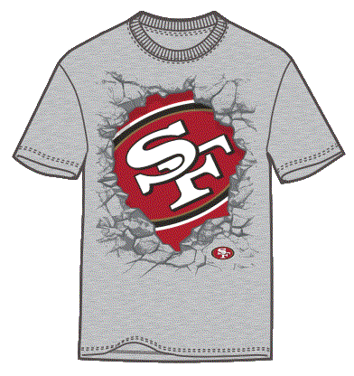 49ERS BREAK THROUGH SS CNT TEE