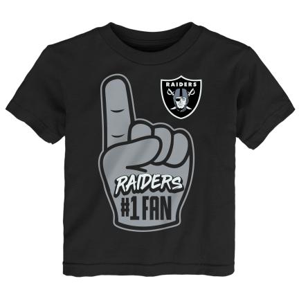 LAS VEGAS RAIDERS TODDLERS HANDS OFF SS CTN TEE