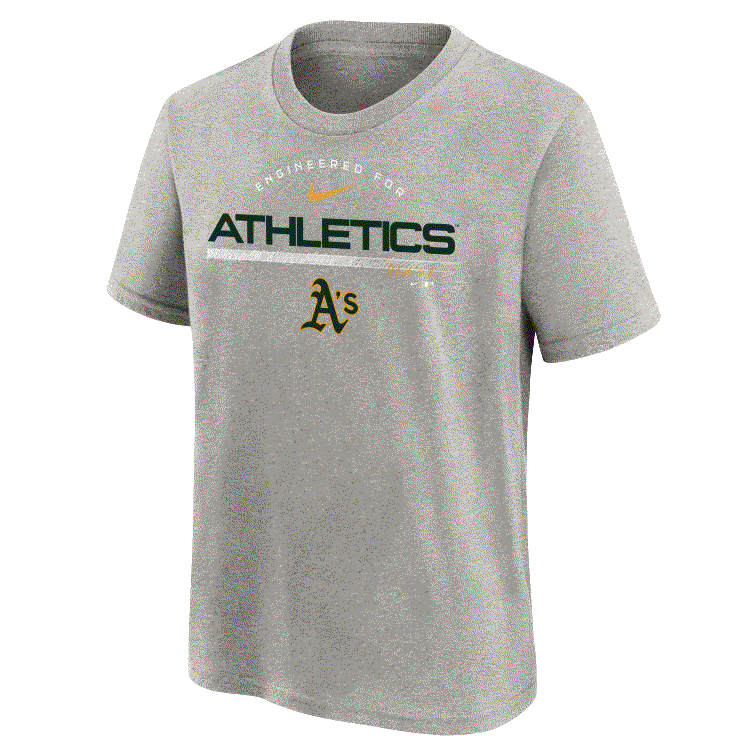 Nike Kids Oakland Athletics Team Engineered SS Tee