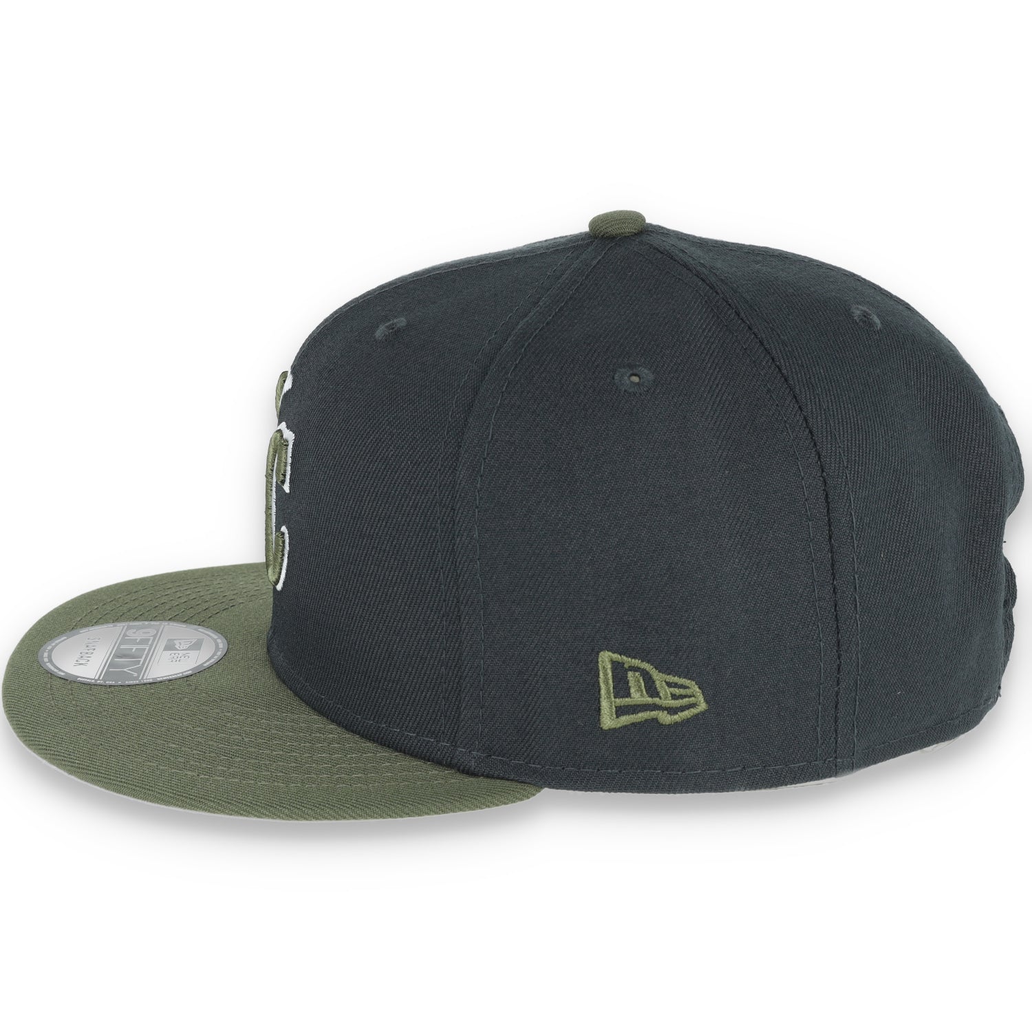 New Era Kansas Royals 2-Tone Color Pack 9Fifty Snapback Hat- Grey/Olive