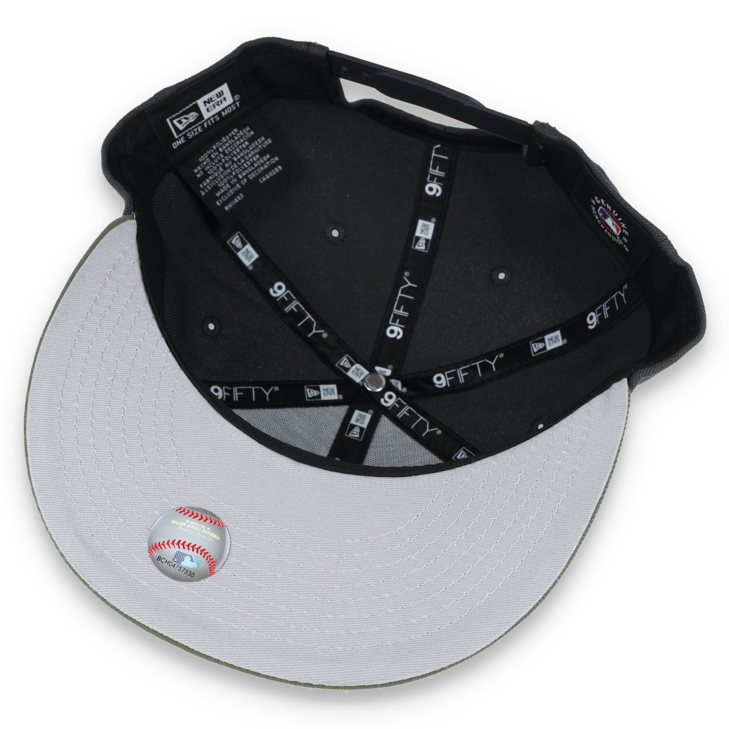 New Era Kansas Royals 2-Tone Color Pack 9Fifty Snapback Hat- Grey/Olive