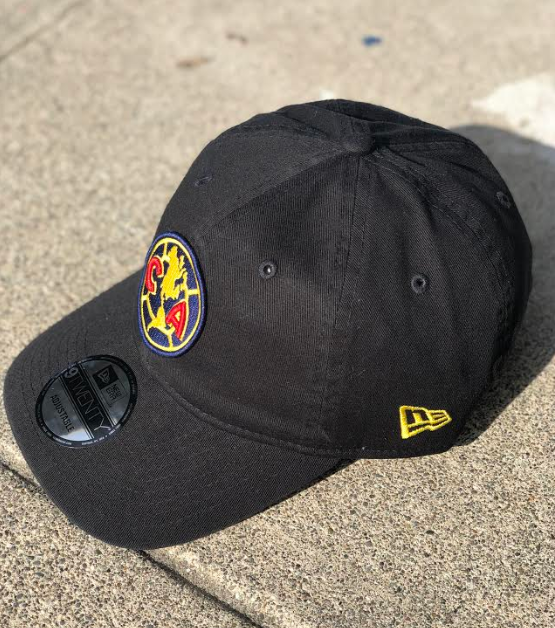 NEW ERA CLUB AMERICA 9TWENTY ADJUSTABLE HAT-BLACK
