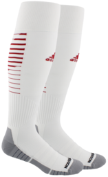 ADIDAS TEAM SPEED II SOCK WHITE/RED