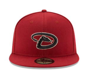 ARIZONA DIAMONDBACKS NEW ERA ALTERNATIVE AUTHENTIC COLLECTION 59FIFTY FITTED-ON-FIELD COLLECTION -MAROON
