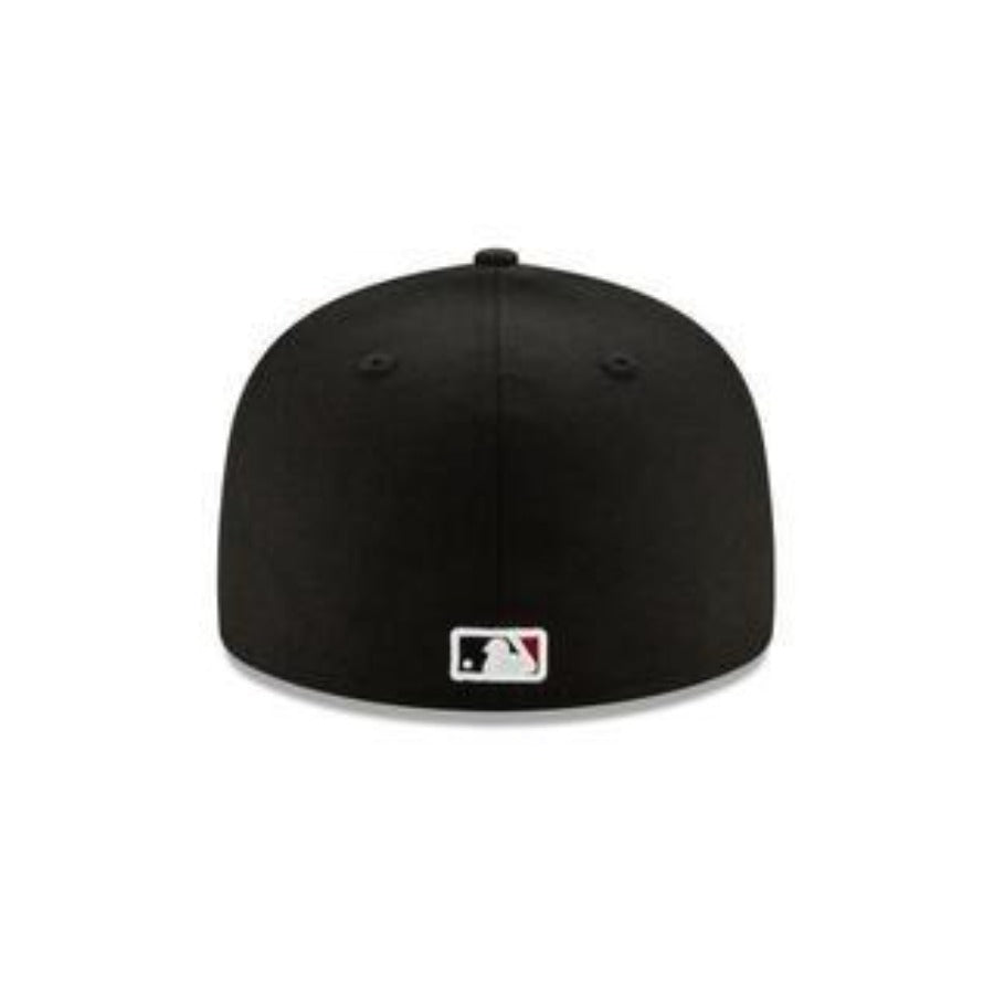ARIZONA DIAMONDBACKS NEW ERA HOME AUTHENTIC COLLECTION 59FIFTY FITTED-ON-FIELD COLLECTION BLACK/RED